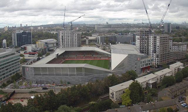 Sportstätte Brentford Community Stadium für Mannschaftstrainingslager