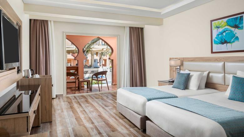 Accommodation at Albatros Aqua Park, twin room