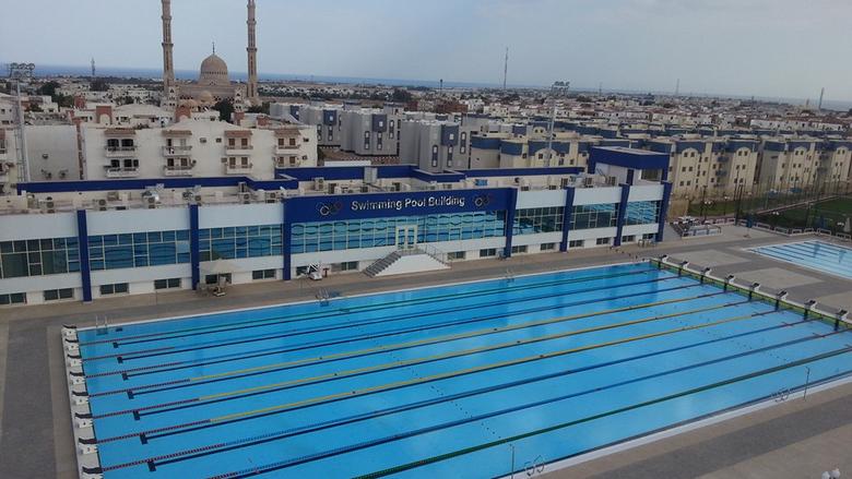 Olympic open 50m Swimming Pool Sharm El Sheikh