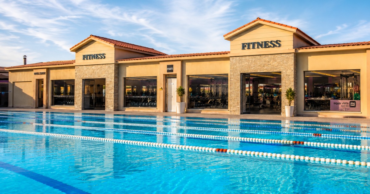 Fitness training at Hurghada — gym environment