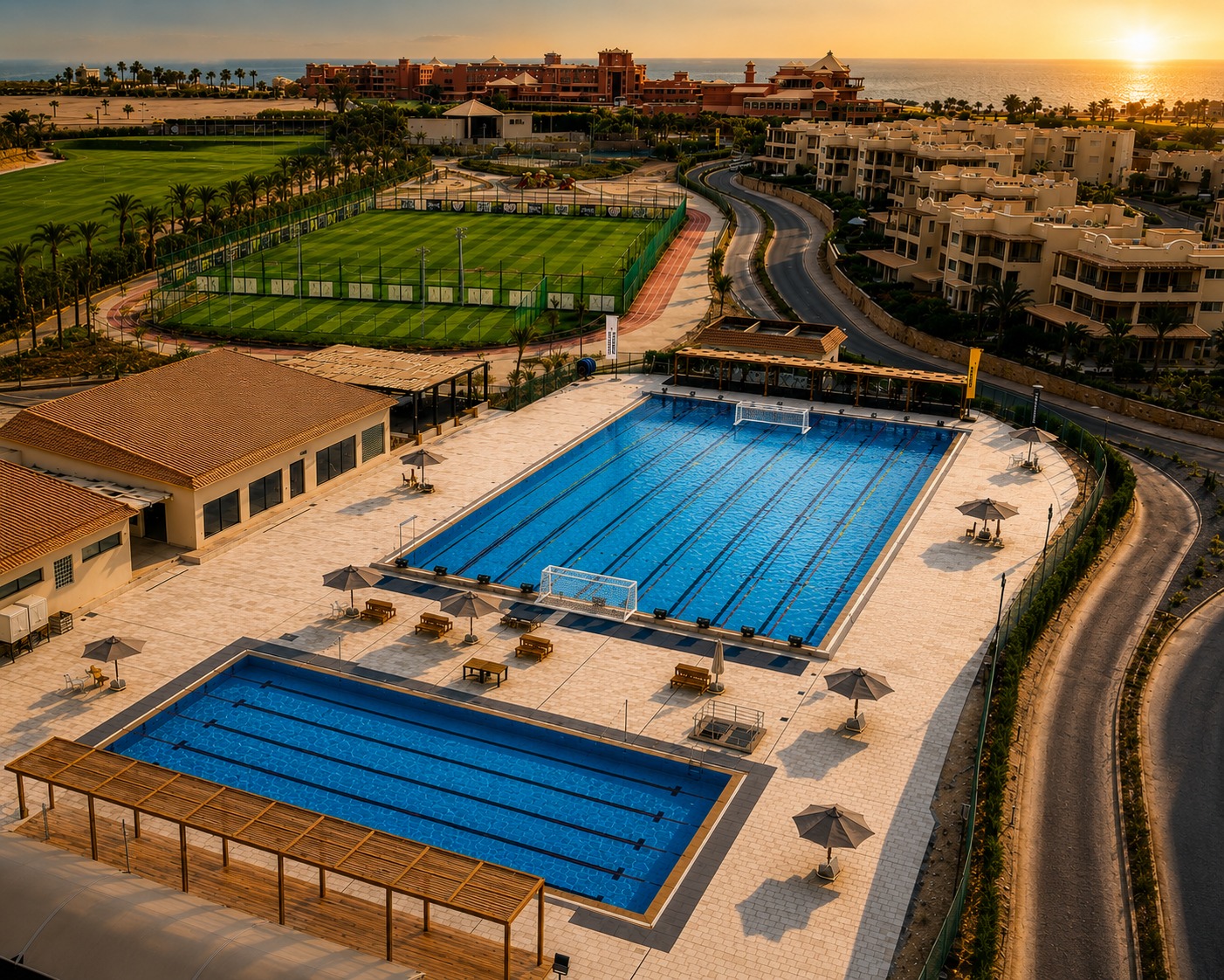 Water Polo Training Camp Soma Bay, Egypt