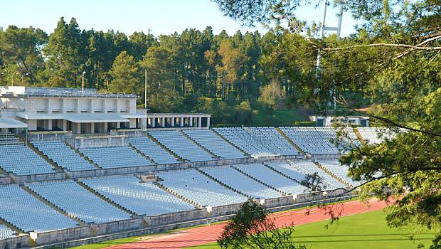 Sport venue Jamor National Stadium for the team training camps