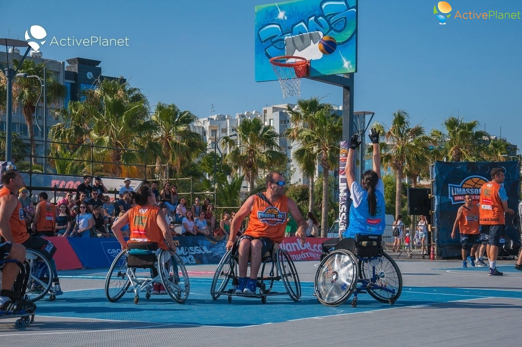 Сбор по Баскетболу на колясках на Кипре
