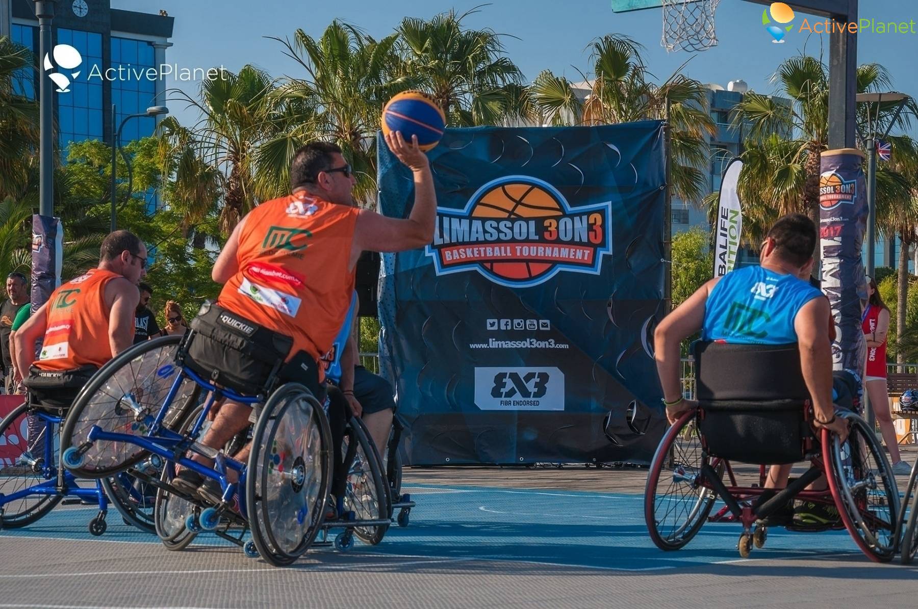 Сбор по Баскетболу на колясках на Кипре