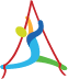 Aerial gymnastics — logo