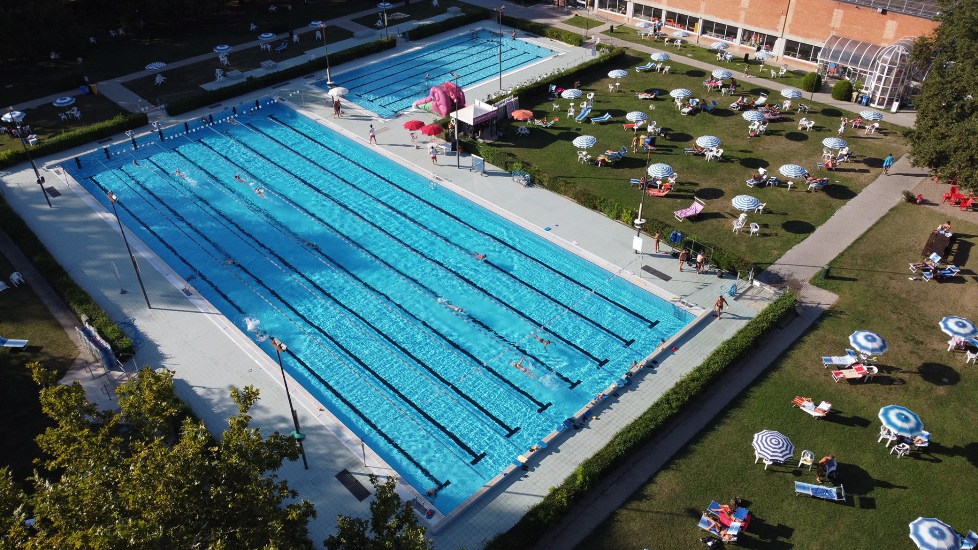 Sport venue Piscina San Giovanni in Perisceto- olympic swimming pool ...