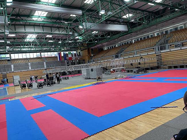 Sportstätte Arena Bonifika für die Mannschaftstrainingslager