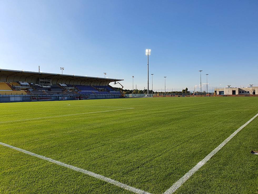 Sport venue Stadio Guido Teghil for the team training camps