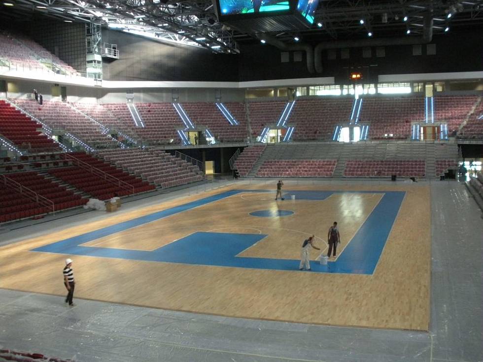 Sport venue Multifunctional Sports Hall Arena Armeec Sofia for the team ...