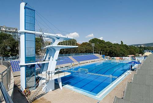 Sport venue Primorski Swimming Pool for the team training camps