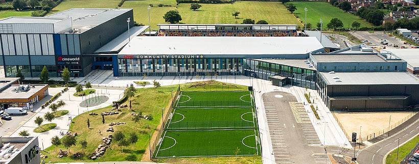 Sport venue York Community Stadium for the team training camps