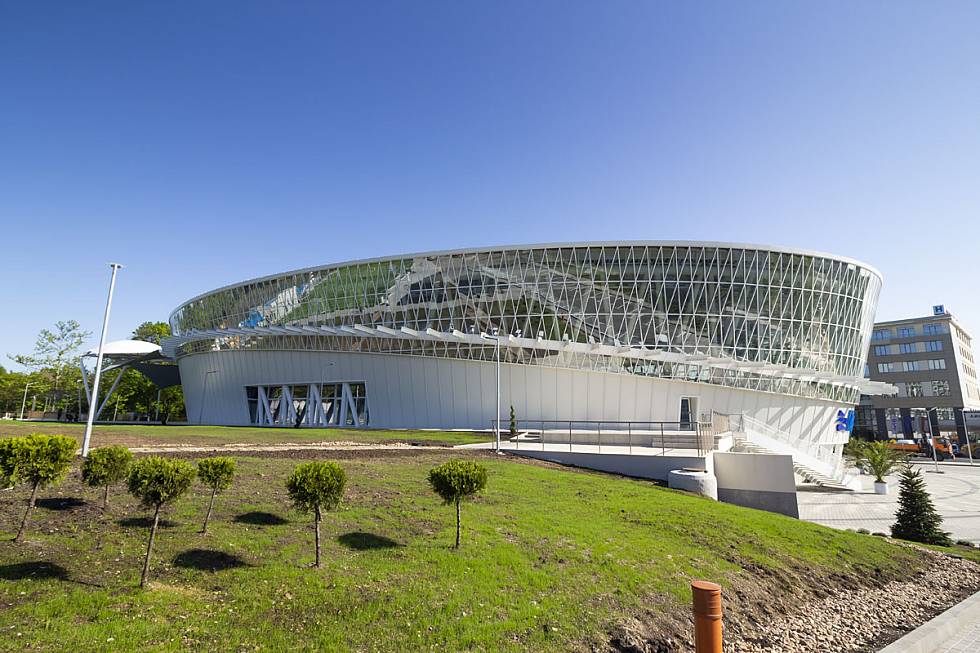 Sport venue Sports complex Park Arena OZK for the team training camps