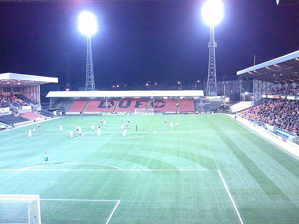 Sport venue Tannadice Park Stadium for the team training camps