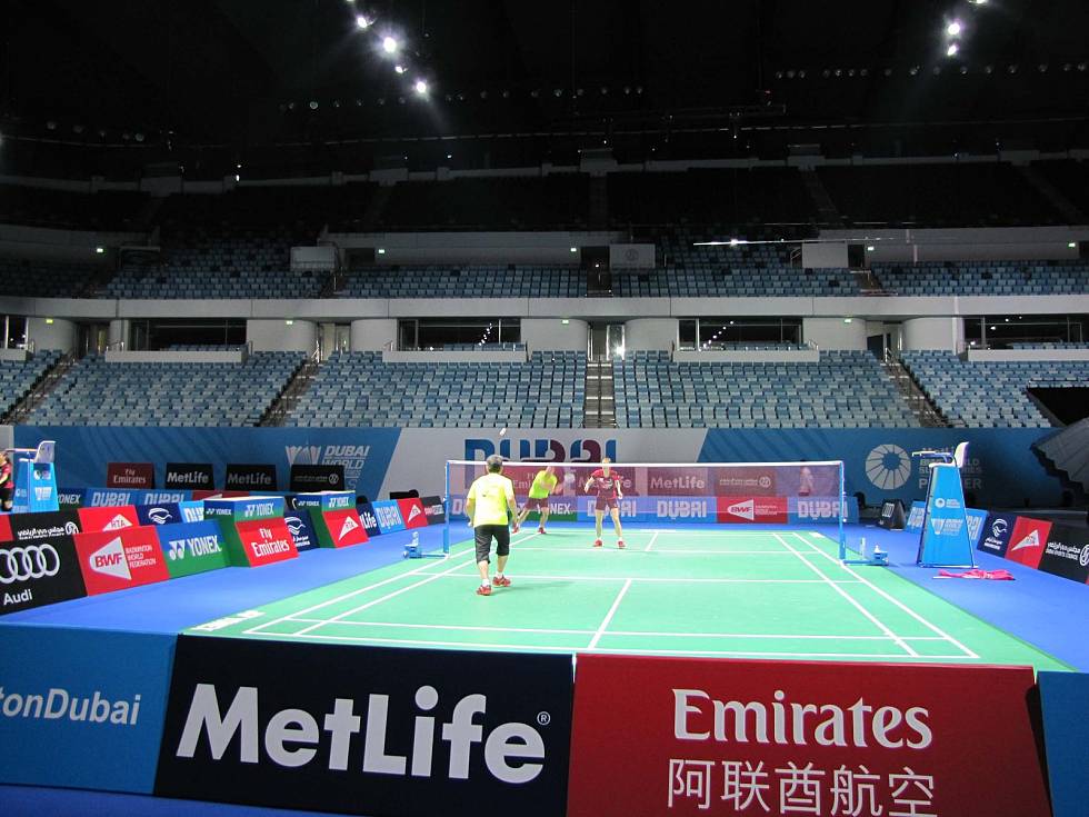 Sport venue Hamdan Sports Complex for the team training camps