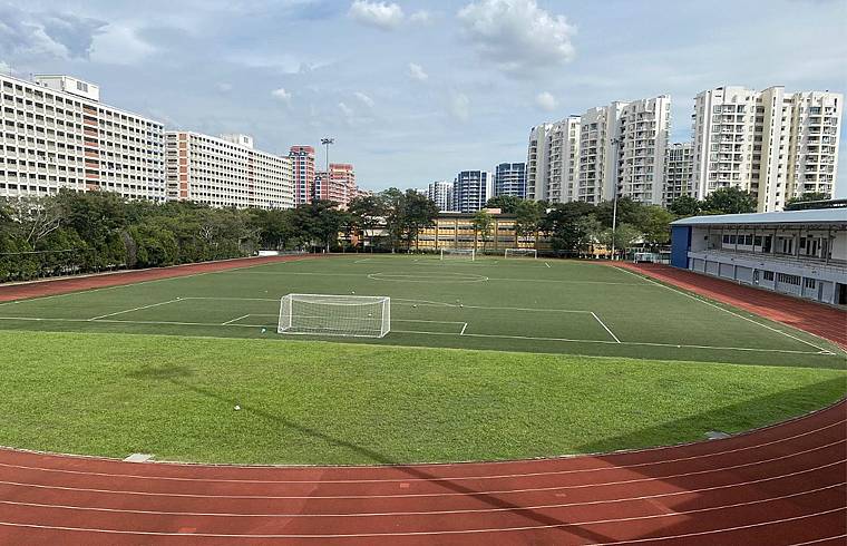 Sport venue Sports Complex of the Meridian Junior College for the team ...