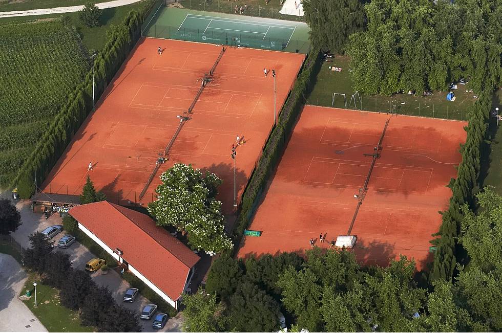 Sport venue Terme Ptuj Tennis club for the team training camps