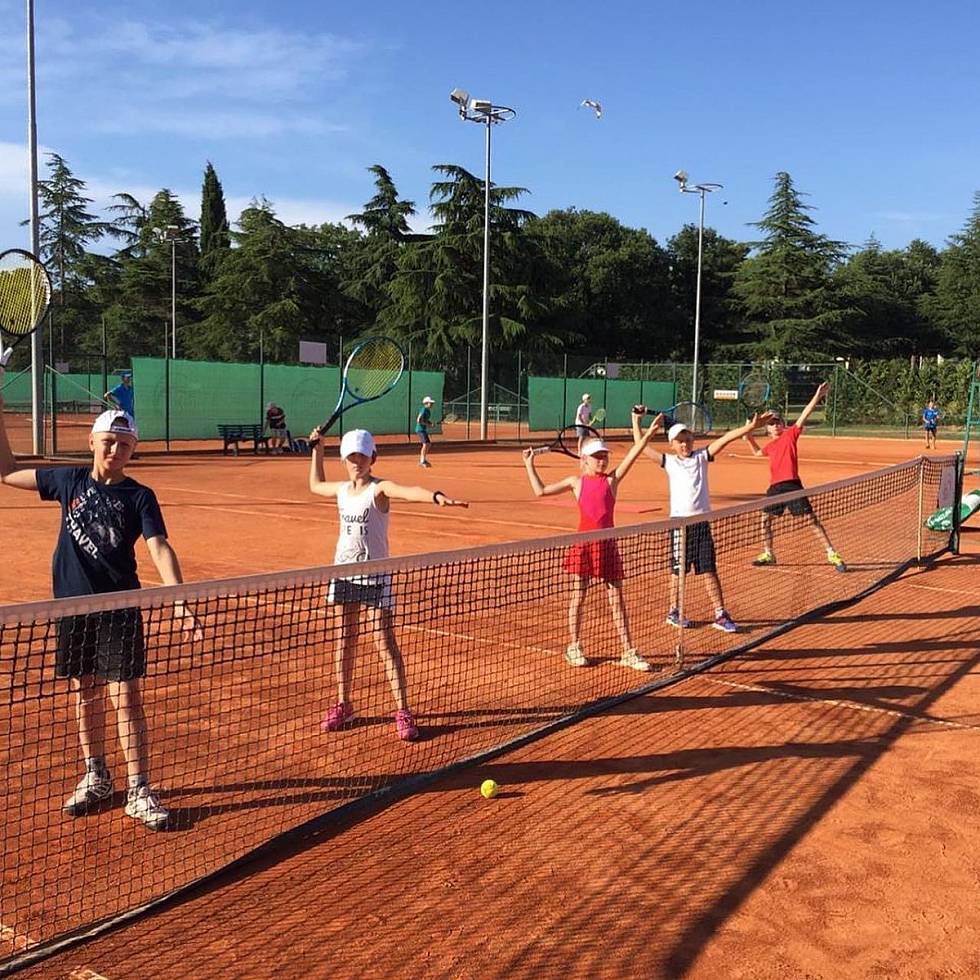 Sport venue Umag Tennis Academy for the team training camps
