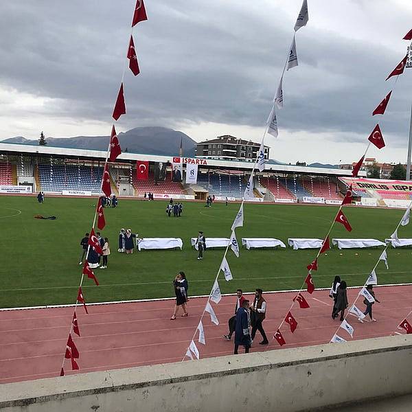 Sport venue Isparta Atatürk Stadium for the team training camps
