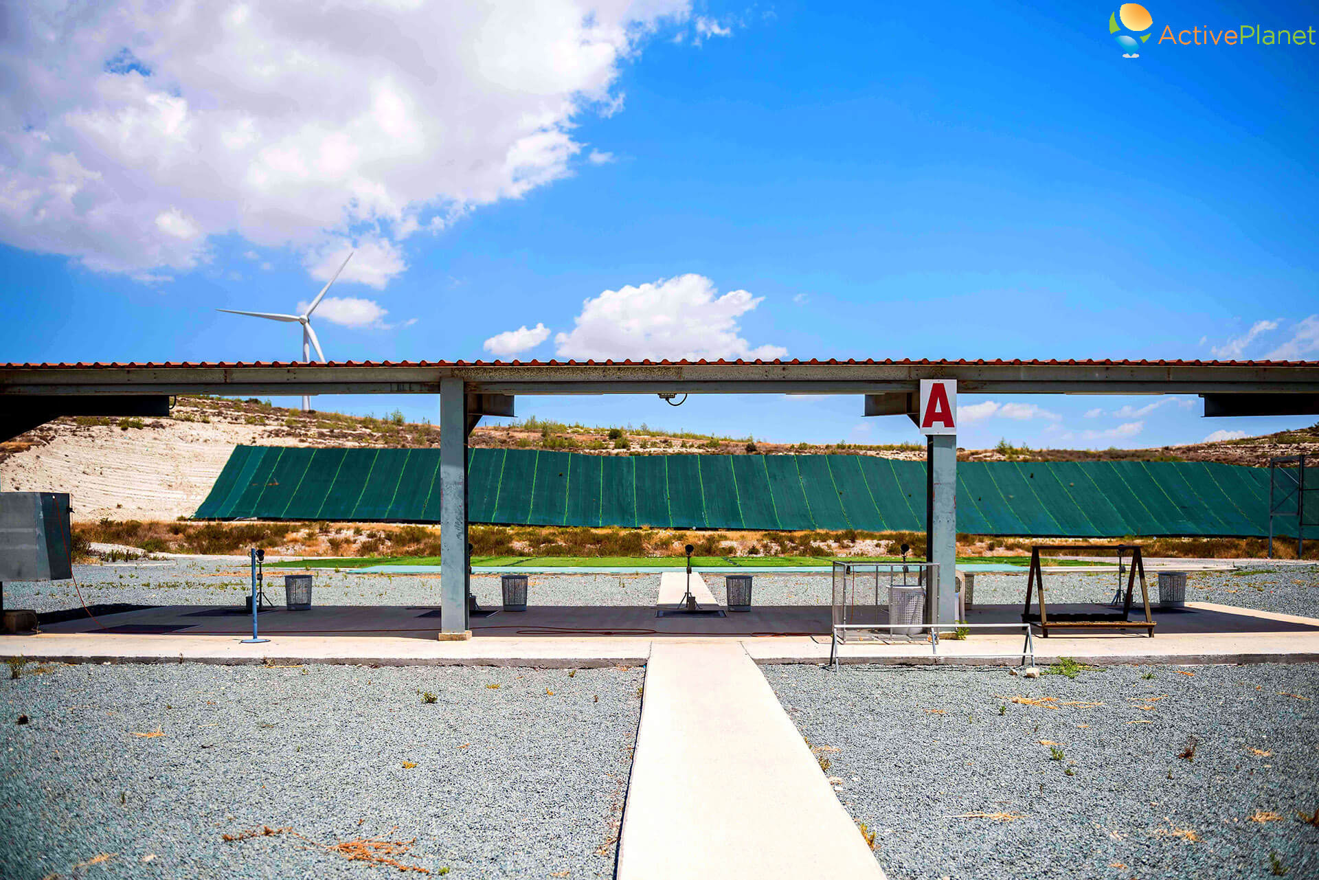 Sport venue Larnaca Olympic Shooting Range for the team training camps