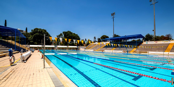 Sport venue Nicosia Olympic Swimming Pool for the team training camps